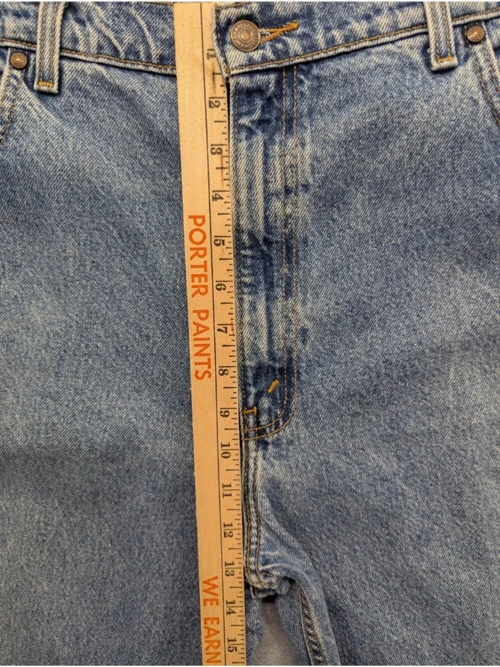Vintage Levis 545 Jeans Mens 40x36 Blue Medium Wash Loose Fit Straight Denim